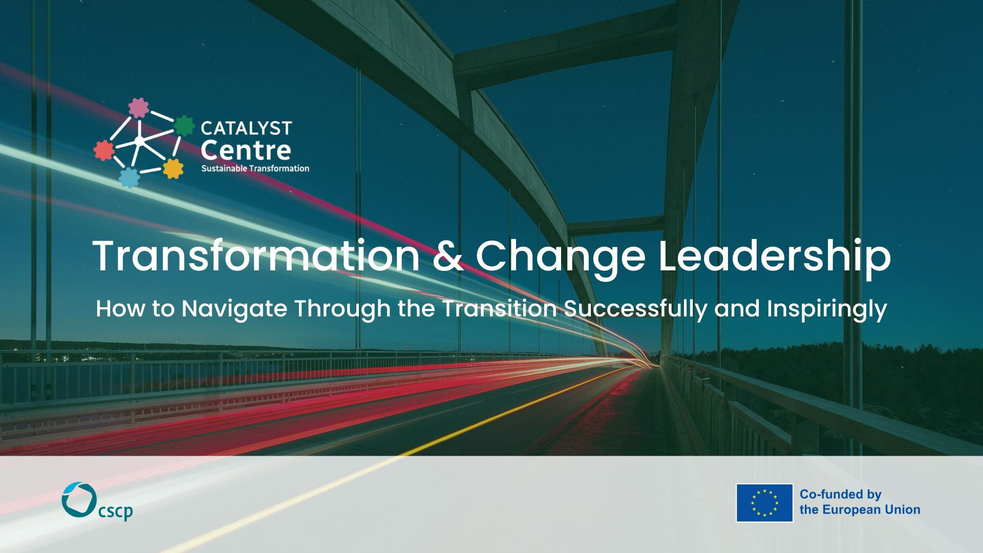 Transformation and Change Leadership - How to Navigate Through the Transition Successfully and Inspiringly